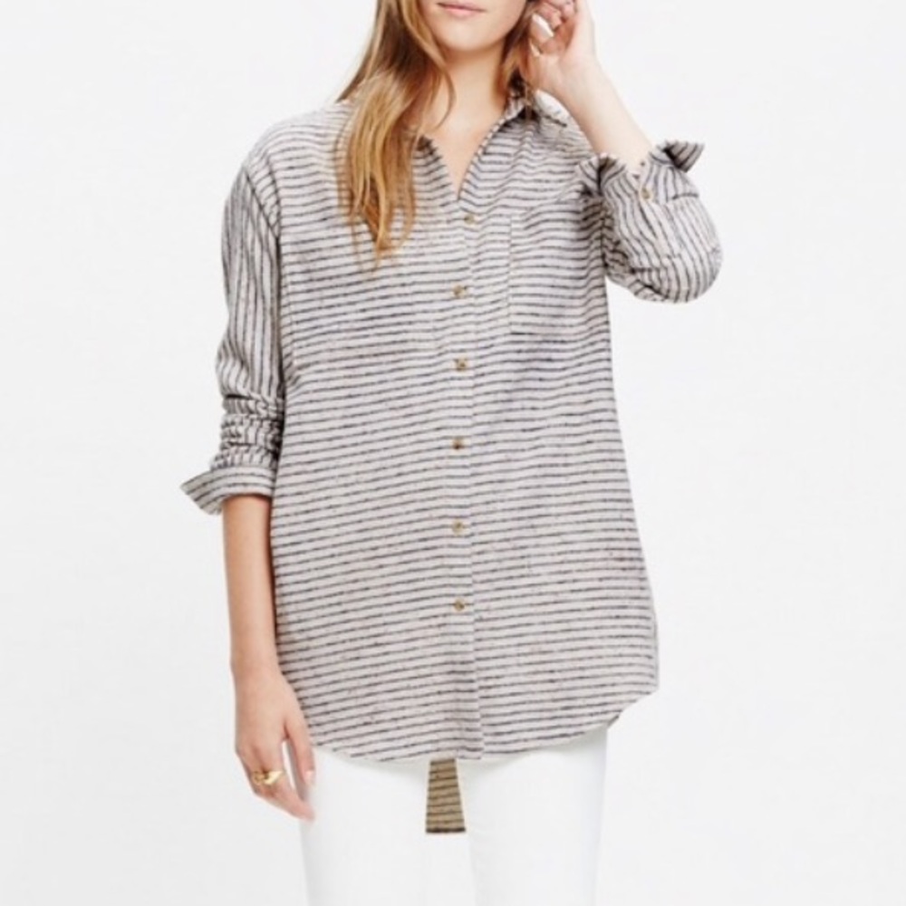 Madewell button up flannel